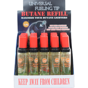 LAL Butane Refill Universal Fueling Tip – 20ct