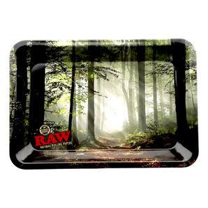 Raw Small Metal Rolling Tray