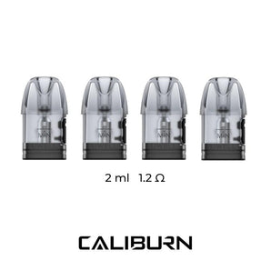 Uwell Caliburn A2 1.2 UN2 Pods 4pk (Side-Filling)