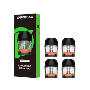 Vaporesso LUXE Qs Mesh Pods – 4pk All Variations