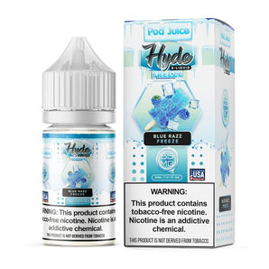 Pod Juice Hyde 30ML Synthetic Salts Blue Razz Freeze 35/55MG NIC