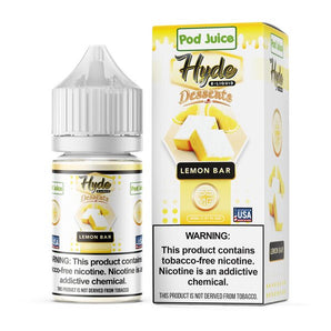 Pod Juice Hyde 30ML Synthetic Salts Lemon Bar 35/55MG NIC