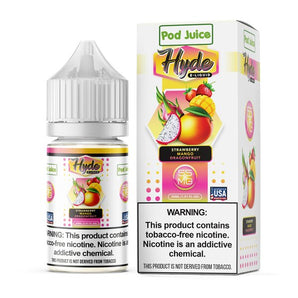 Pod Juice Hyde 30ML Synthetic Salts Strawberry Mango Dragonfruit 35/55MG NIC