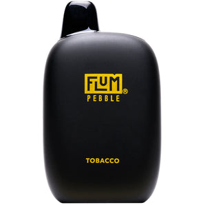 Flum Pebble Clear & Tobacco Flavors Disposable 5% NIC